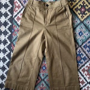 Madewell Wide-leg Cropped Pants